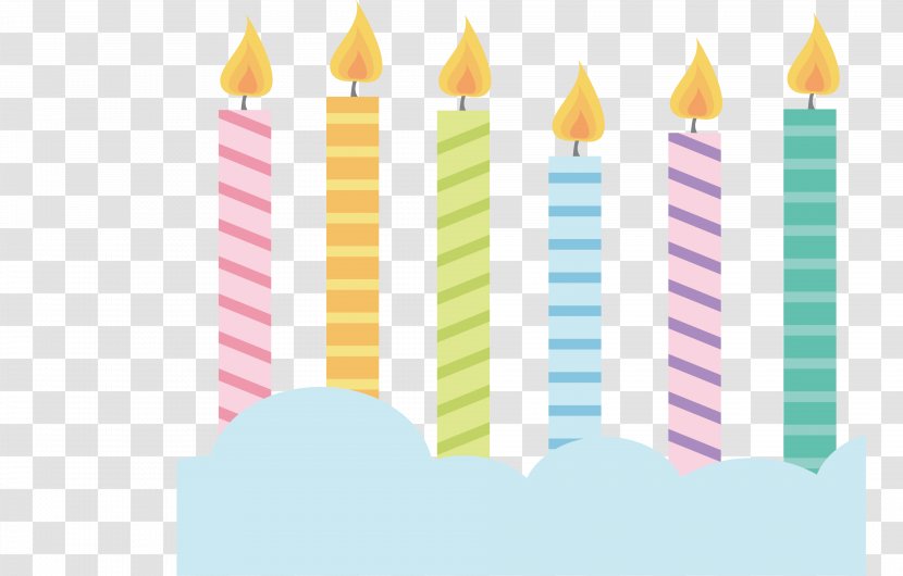 Romantic Candle Birthday - Pencil - Color Transparent PNG