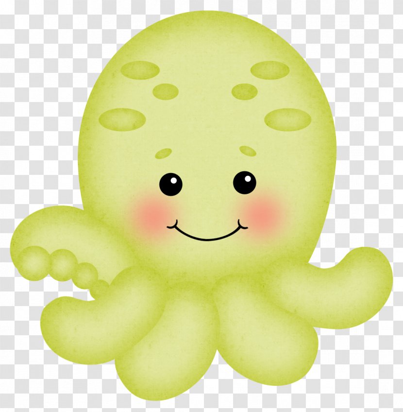 Octopus Sea Paper Ocean Clip Art - Baby Toys Transparent PNG