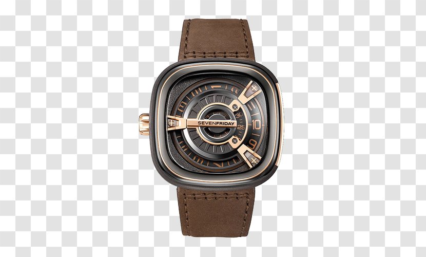 Automatic Watch SevenFriday Panerai Tapestry - The Impact Of Industrial Soul Element Mechanical Male Transparent PNG