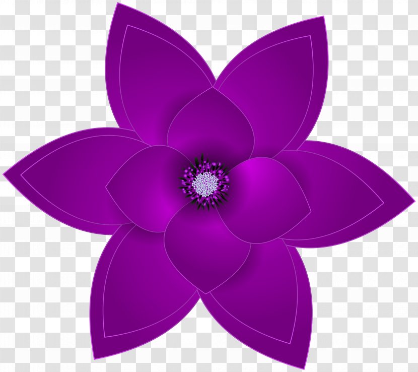 Purple Flower Clip Art - Lilac - Deco Transparent Image Transparent PNG