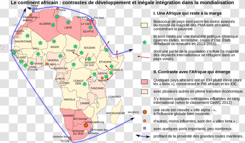 Africa Croquis Histoire-géographie Map Geography - Diagram Transparent PNG