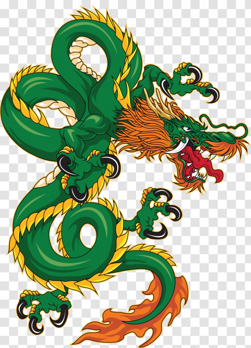 Chinese Dragon China Feng Shui Japanese - Art Transparent PNG