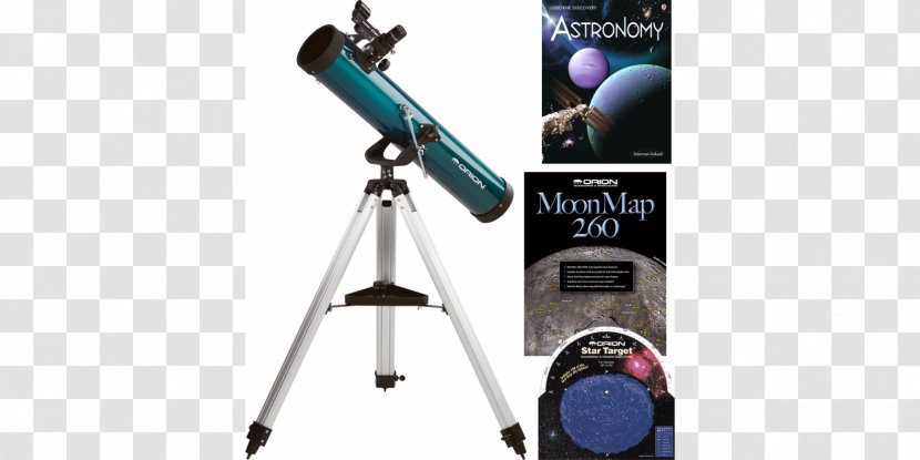 Refracting Telescope Altazimuth Mount Reflecting Orion Telescopes & Binoculars - Astronomy - Monocular Transparent PNG