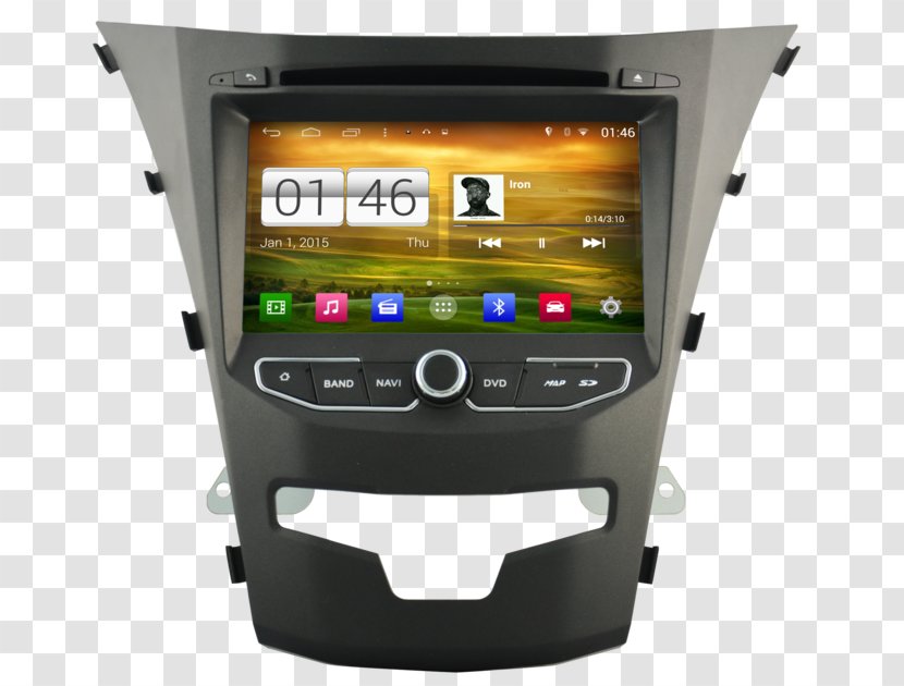 BMW 1 Series GPS Navigation Systems Car SsangYong Korando - Ssangyong Transparent PNG