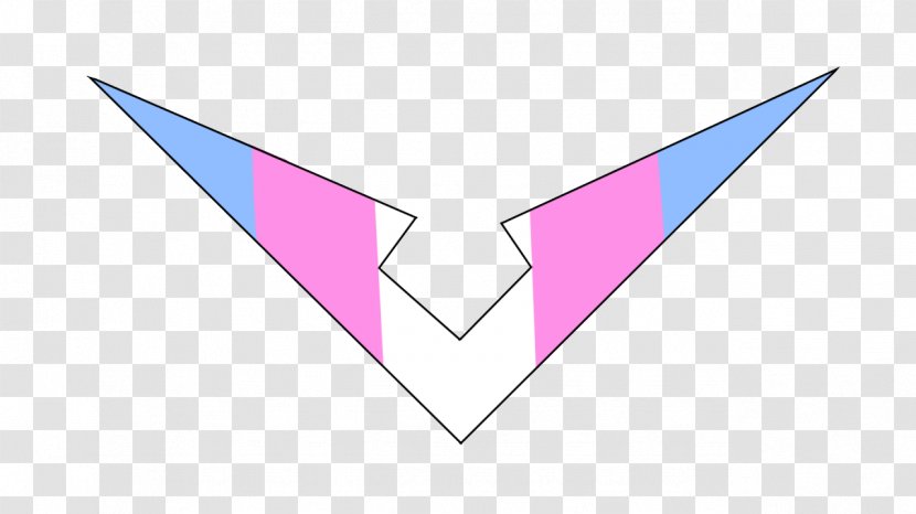 Triangle Pink M Font - Pansexual Pride Flag Transparent PNG