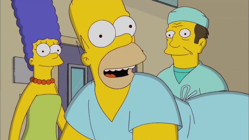Homer Simpson The Simpsons Ride Colonoscopy Late Show Top Ten List Fiction - Vertebrate Transparent PNG