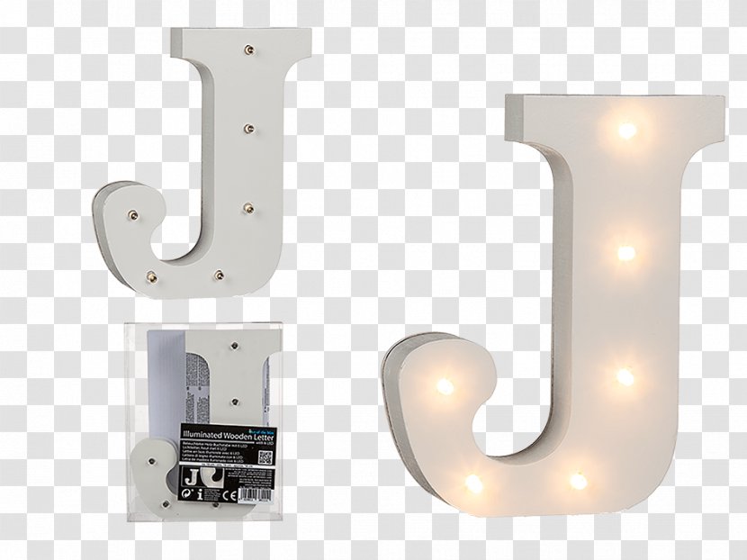 J Letter Light-emitting Diode Alphabet - Light Transparent PNG