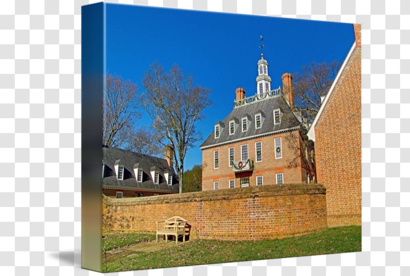 Colonial Williamsburg Manor House Printmaking Work Of Art Property - Building - Retro Palace Photo Frame Transparent PNG