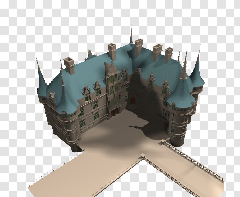 Autodesk 3ds Max Three-dimensional Space Castle Animated Film Computer-aided Design - Computeraided - Free 3d Model Transparent PNG