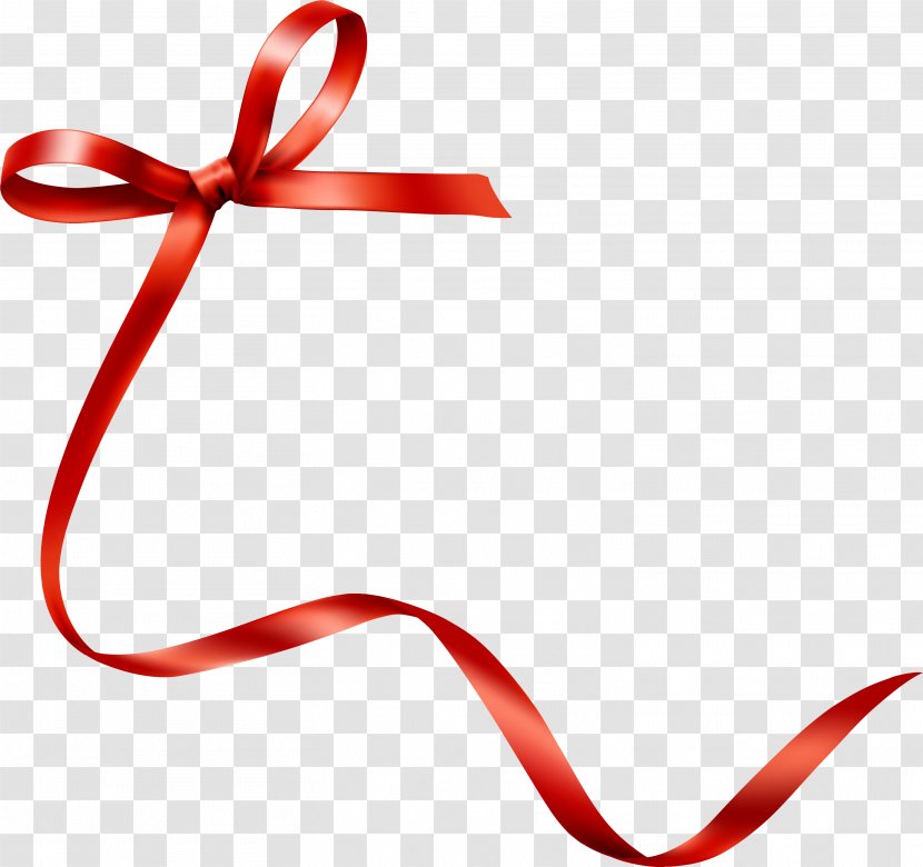 Drawing Ribbon Hand - Text - Drawn Red Bow Tie Transparent PNG