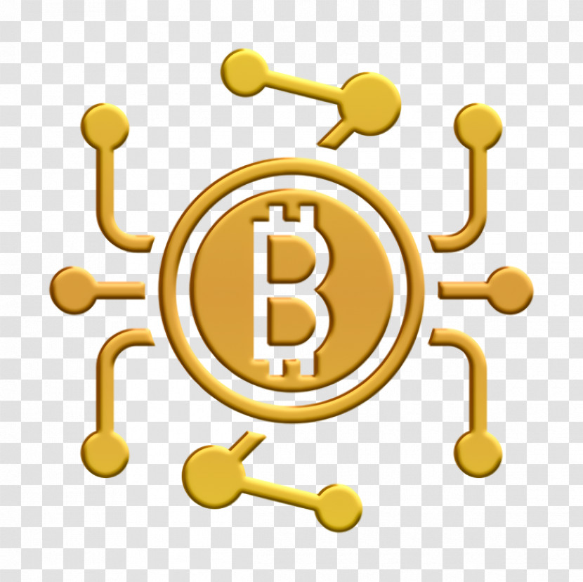 Bitcoin Icon Blockchain Icon Crowdfunding Icon Transparent PNG