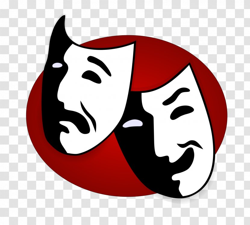 Theatre Bipolar Disorder Mask Mental Therapy - Smile - Actor Transparent PNG
