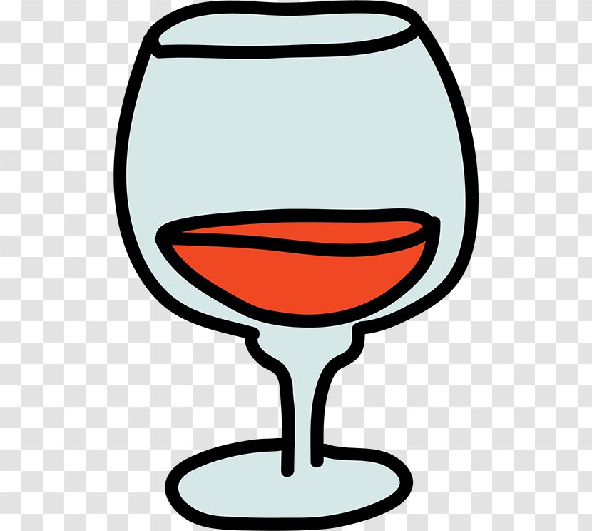Red Wine Glass - Tableware - Cartoon Transparent PNG
