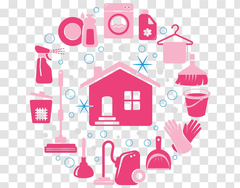 Maid Service Cleaner Housekeeping Home - House Transparent PNG