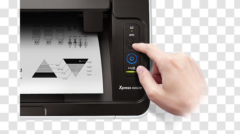 Wi-Fi Protected Setup Printer Samsung Xpress M2020 Laser Printing - Galaxy Tab Series Transparent PNG