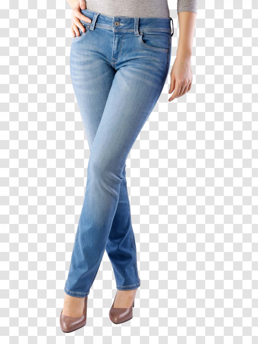 Pepe Jeans Denim Slim-fit Pants - Silhouette - Slim Woman Transparent PNG