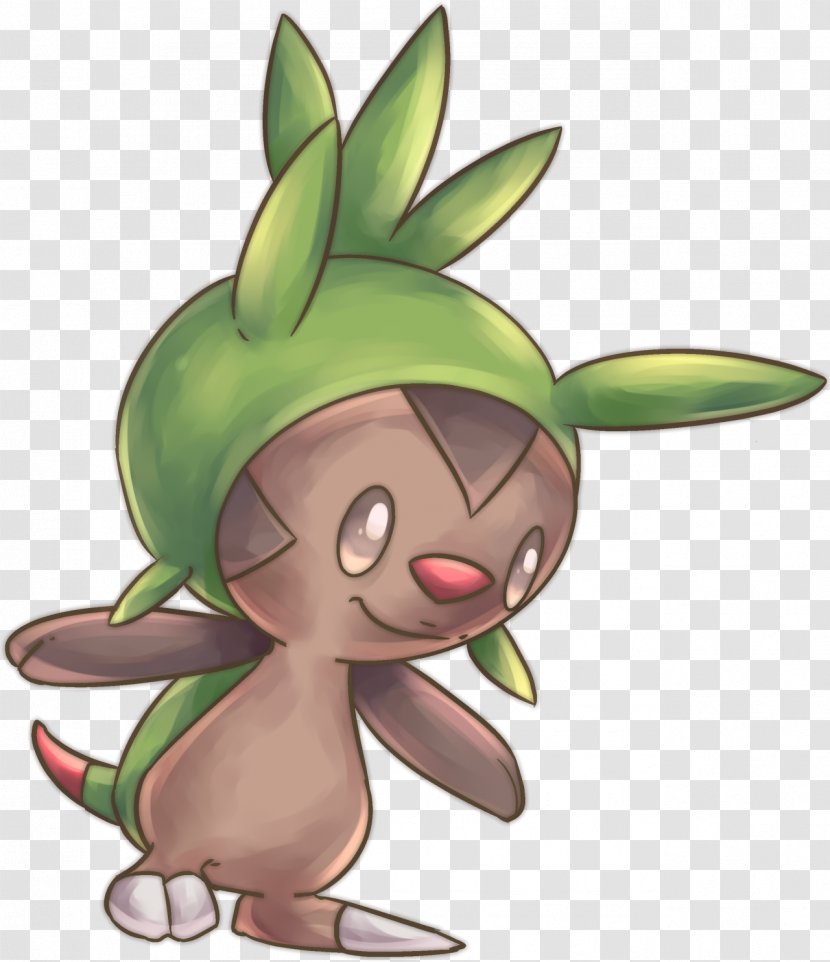 Chespin Pokémon Rumble Fennekin - Organism - Grass Sketch Transparent PNG
