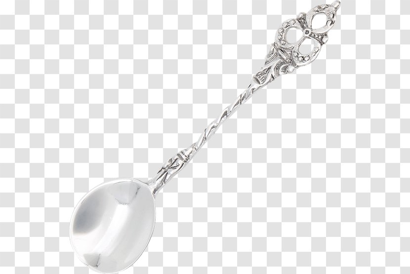 Salt Spoon Sterling Silver - Pin Transparent PNG