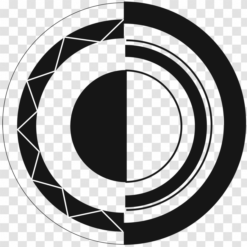 Symbol Mandala Logo Guatemala Pattern - Monochrome Transparent PNG