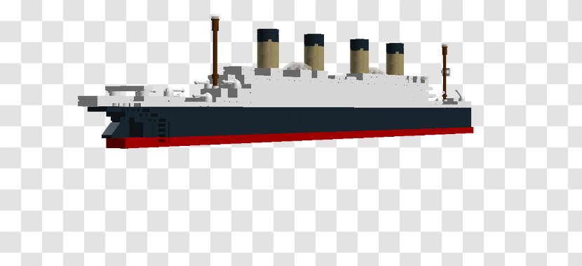 Passenger Ship Simulator Water Transportation Cargo - Titanic LEGO Directions Transparent PNG
