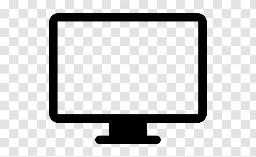 Computer Monitors Flat Panel Display Television - Liquidcrystal - Vector Transparent PNG