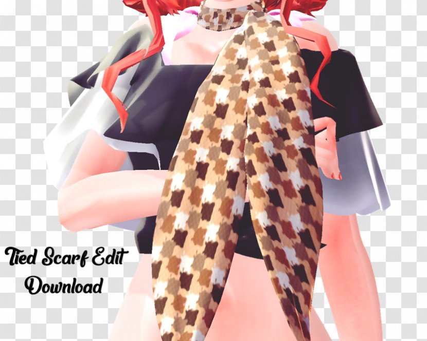 Scarf DeviantArt Clothing Accessories Head - Community - Mmd Neck Transparent PNG