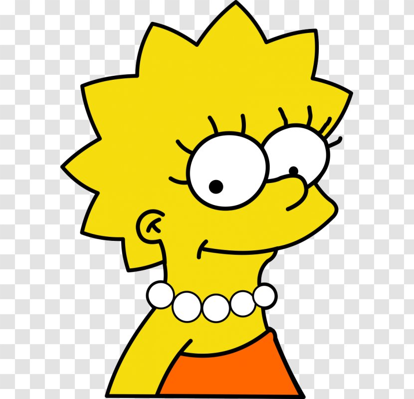 Lisa Simpson Homer Marge Bart Vector Graphics - Black And White Transparent PNG