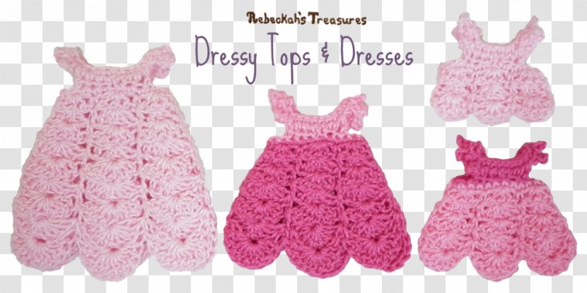 Crochet Dress Doll Clothing Pattern - Child - Children's Patterns Transparent PNG