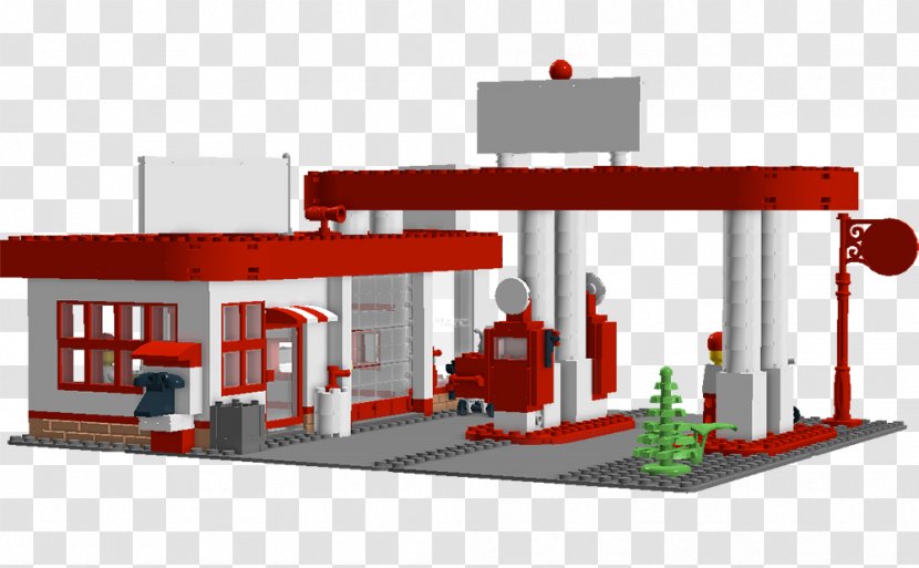 Filling Station Gasoline Fuel Dispenser Clip Art - Lego - Gas Pictures Transparent PNG