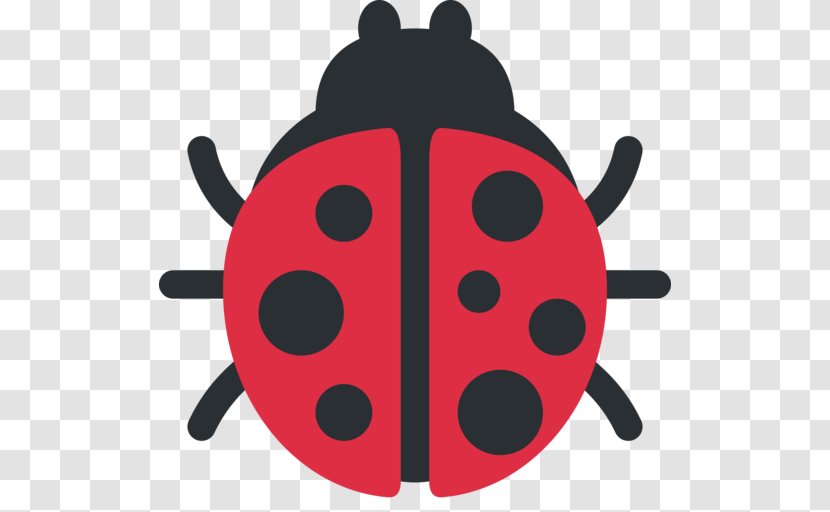 Ladybird Beetle Emoji Clip Art - Family Transparent PNG