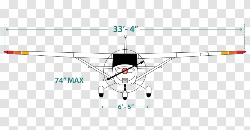 Cessna 152 Propeller 150 Lycoming O-235 Engines - Aerospace Engineering - 172 Drawing Transparent PNG