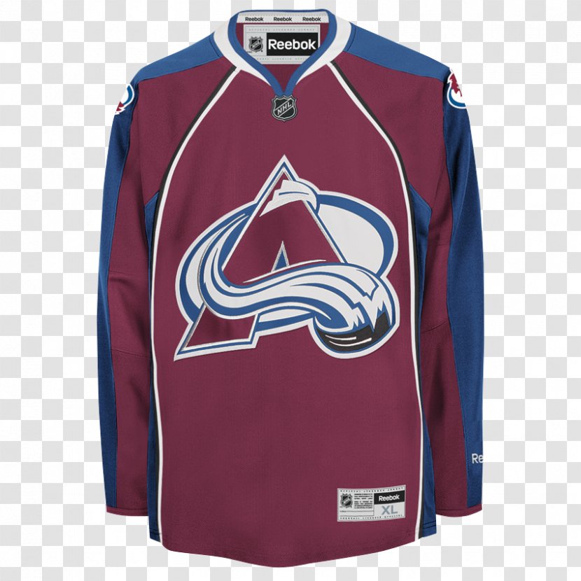 Colorado Avalanche National Hockey League Jersey - Semyon Varlamov - Reebok Transparent PNG