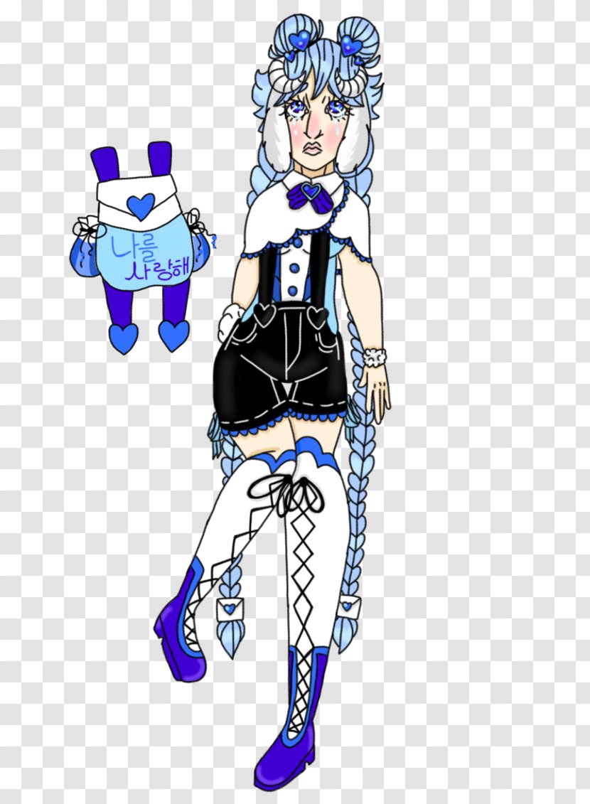 Costume Design Cobalt Blue Cartoon - Joint - Fiction Transparent PNG