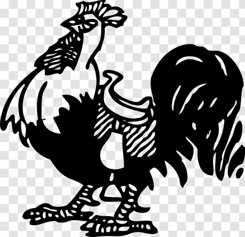 Rooster Chicken Saddle Clip Art - Poultry Transparent PNG