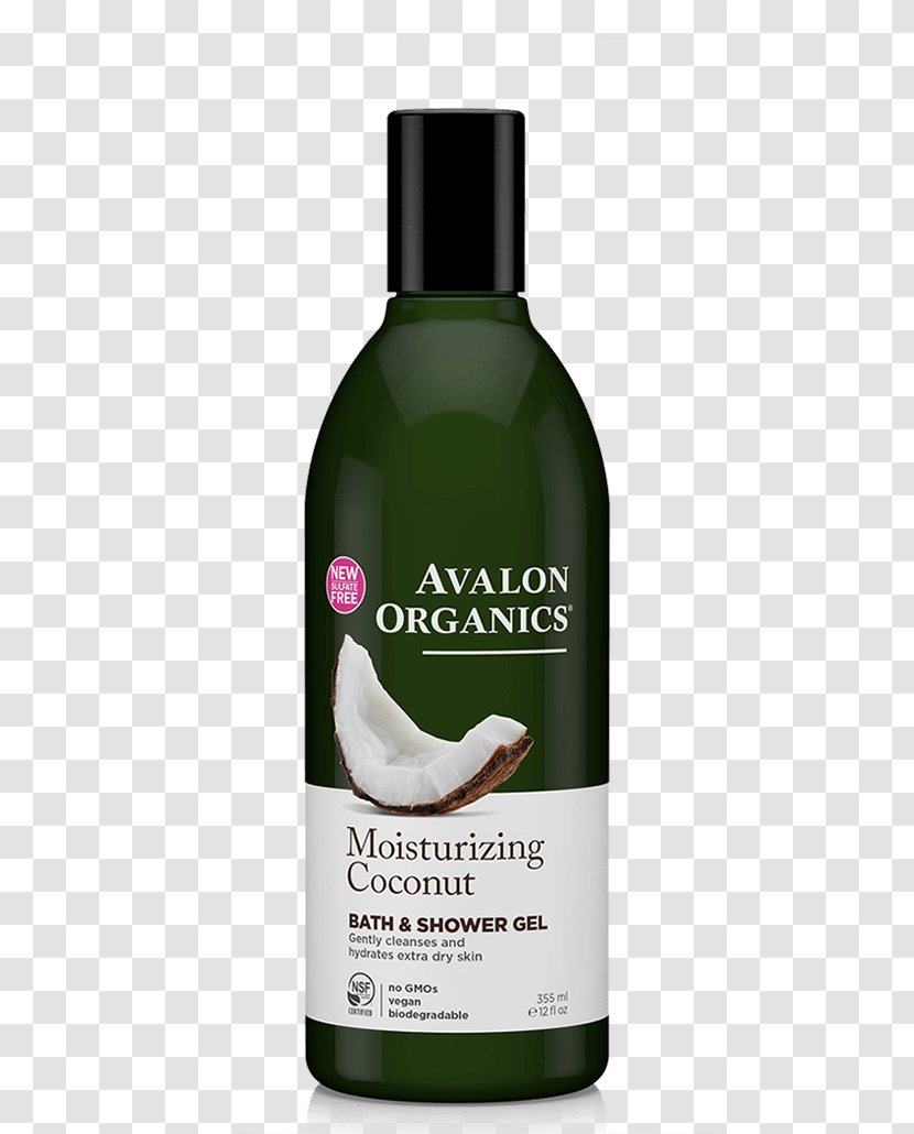 Avalon Organics Hand & Body Lotion Organic Food Soap Shower Gel - Liquid Transparent PNG