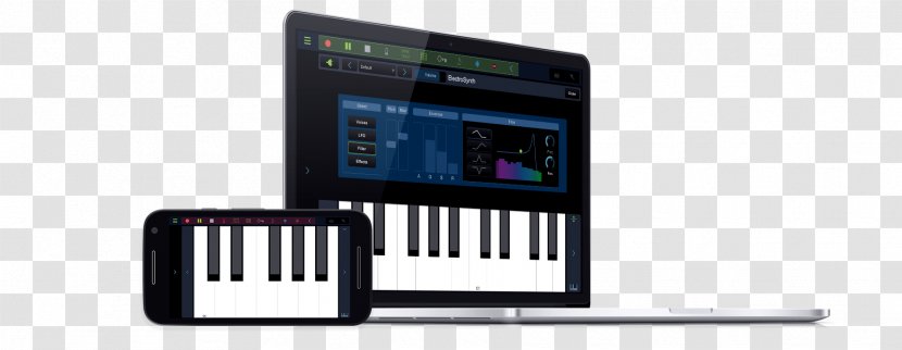 Digital Audio Electronic Musical Instruments Piano Keyboard - Cartoon - Stage Light Transparent PNG