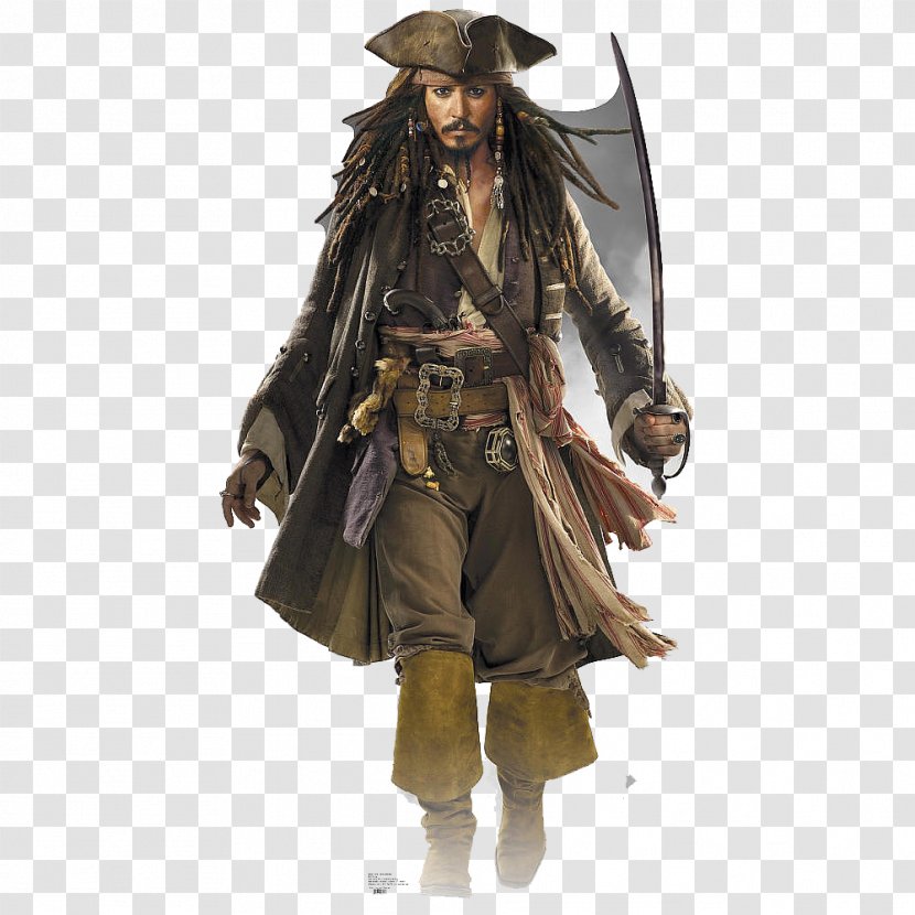 Jack Sparrow Queen Anne's Revenge Will Turner Pirates Of The Caribbean Film - Costume Design Transparent PNG