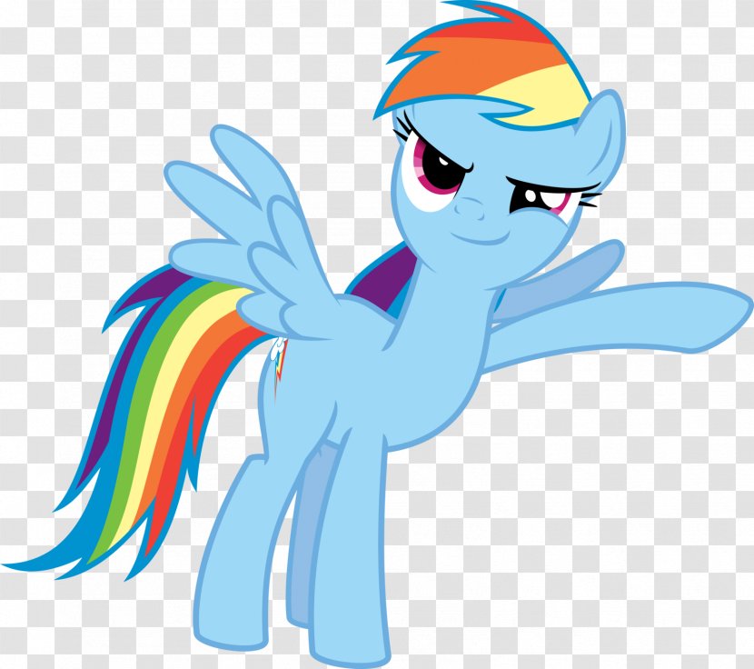 Rainbow Dash Pinkie Pie Pony Rarity Applejack - Cartoon Transparent PNG