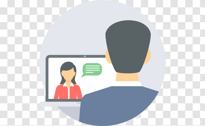 Online Chat Videotelephony Internet Conversation - Public Relations - Technological Sense Graphics Transparent PNG