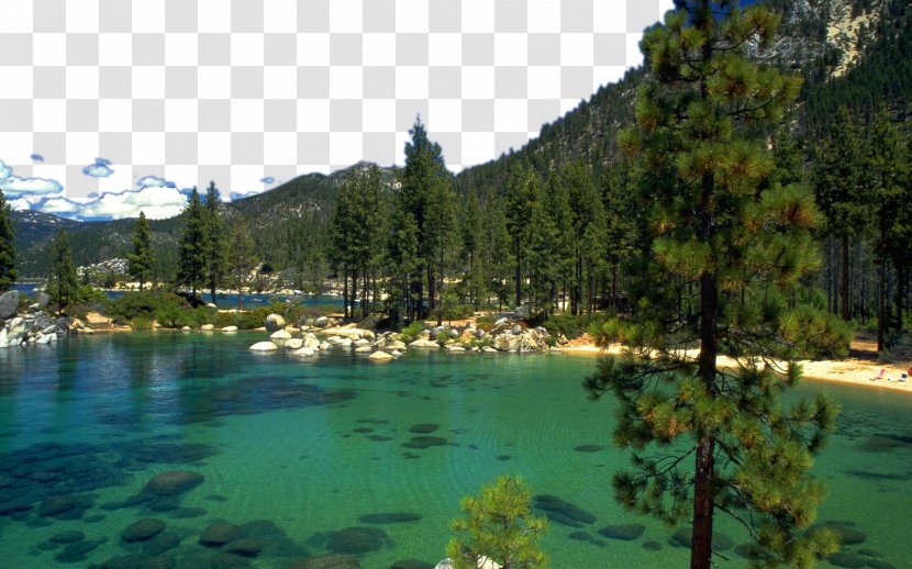 Donner Pass Lake South Tahoe City - Bay - United States Six Transparent PNG
