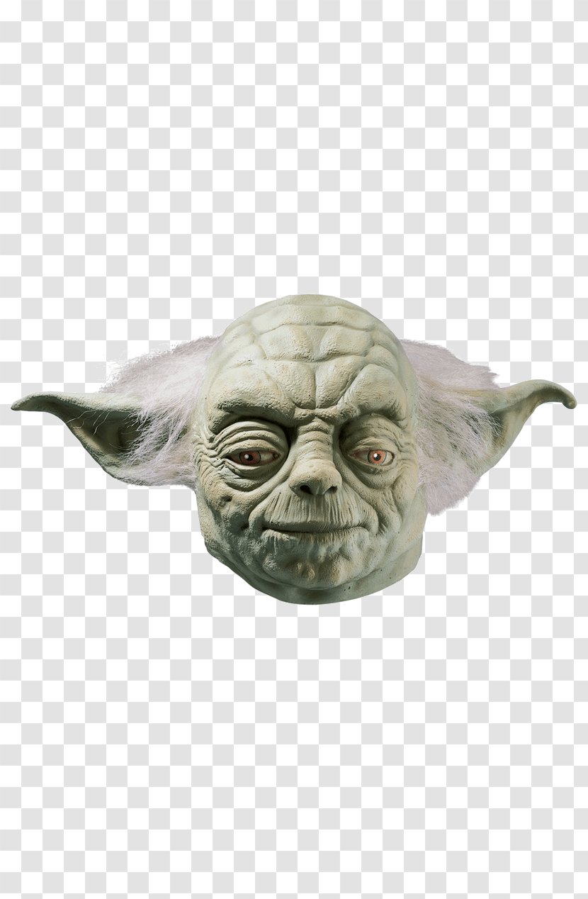 Yoda Latex Mask Costume Star Wars Transparent PNG