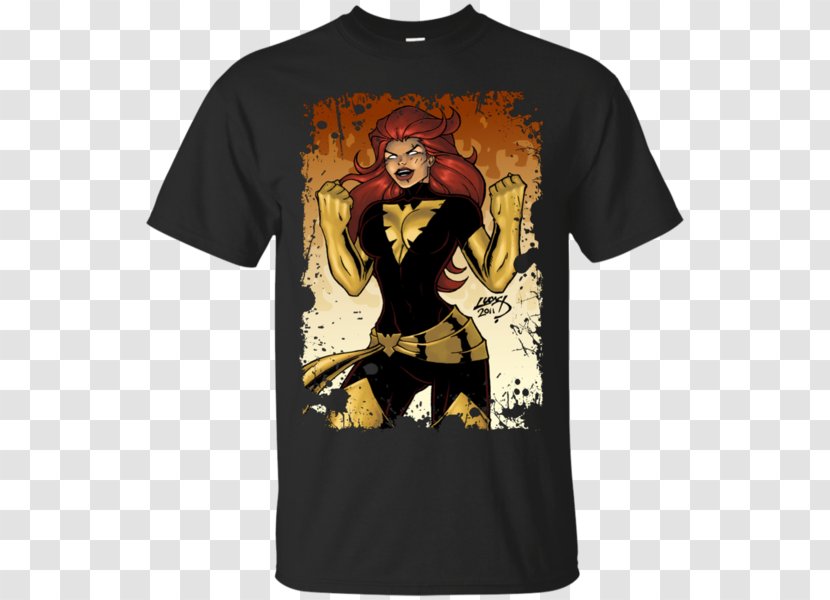 T-shirt Hoodie Clothing Top - Fictional Character - X Men Dark Phoenix Transparent PNG