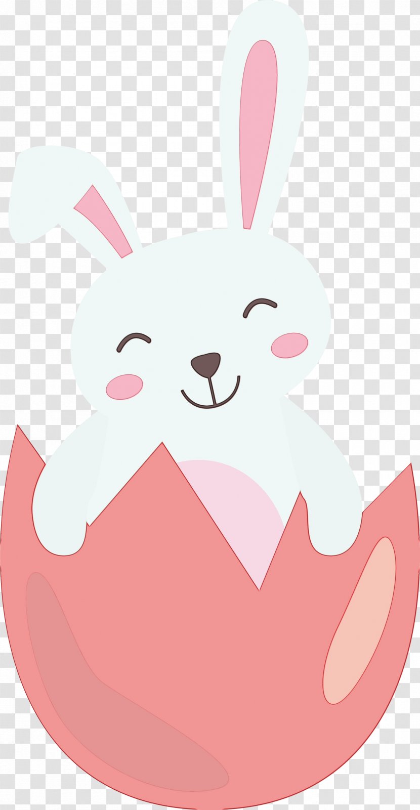 Easter Bunny Background - Rabbits And Hares - Heart Transparent PNG