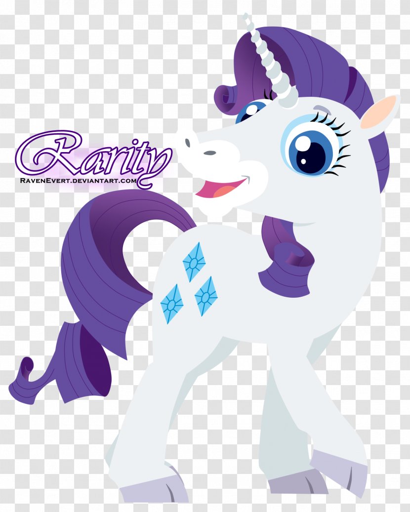 Rarity Fluttershy Pony Horse Drawing - Like Mammal Transparent PNG