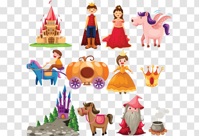 Fairy Tale Clip Art - Cartoon - Castle,Animation,Animation,animal,princess,Advertising Design Transparent PNG
