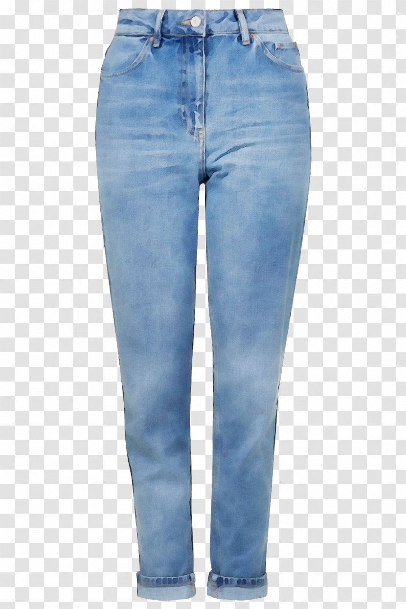 Denim Jeans Clothing Blue Pocket - Waist Trousers Transparent PNG