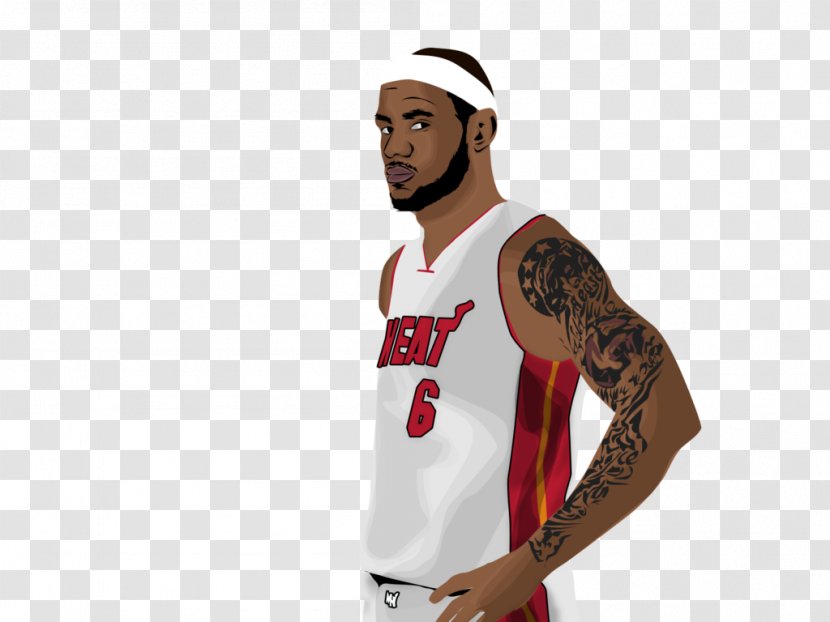 Cleveland Cavaliers Miami Heat 2003 NBA Draft Basketball Player - Sportswear - Transparent Background Lebron James Transparent PNG