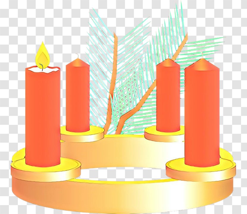 Birthday Candle - Cylinder Transparent PNG