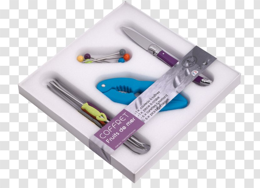 Oyster Laguiole Knife Crab Shellfish - Fruit - Hairy Gift Box Transparent PNG