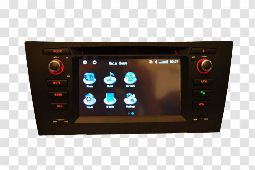 Multimedia Display Device Media Player Computer Monitors - Technology - BMW 1 Series (E87) Transparent PNG